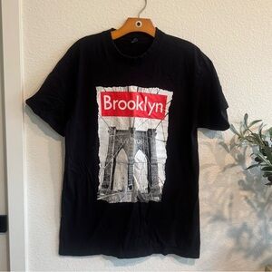 Brooklyn Black Graphic T-Shirt